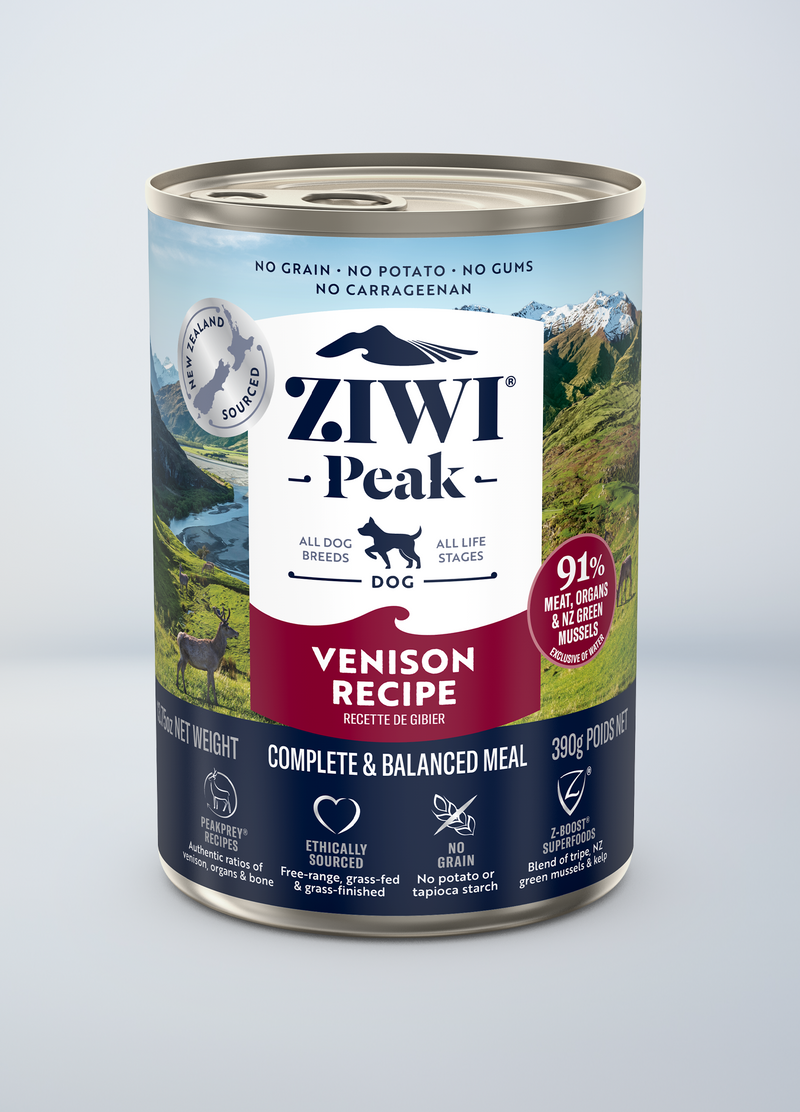 Ziwi Peak Venison Canned Dog Food