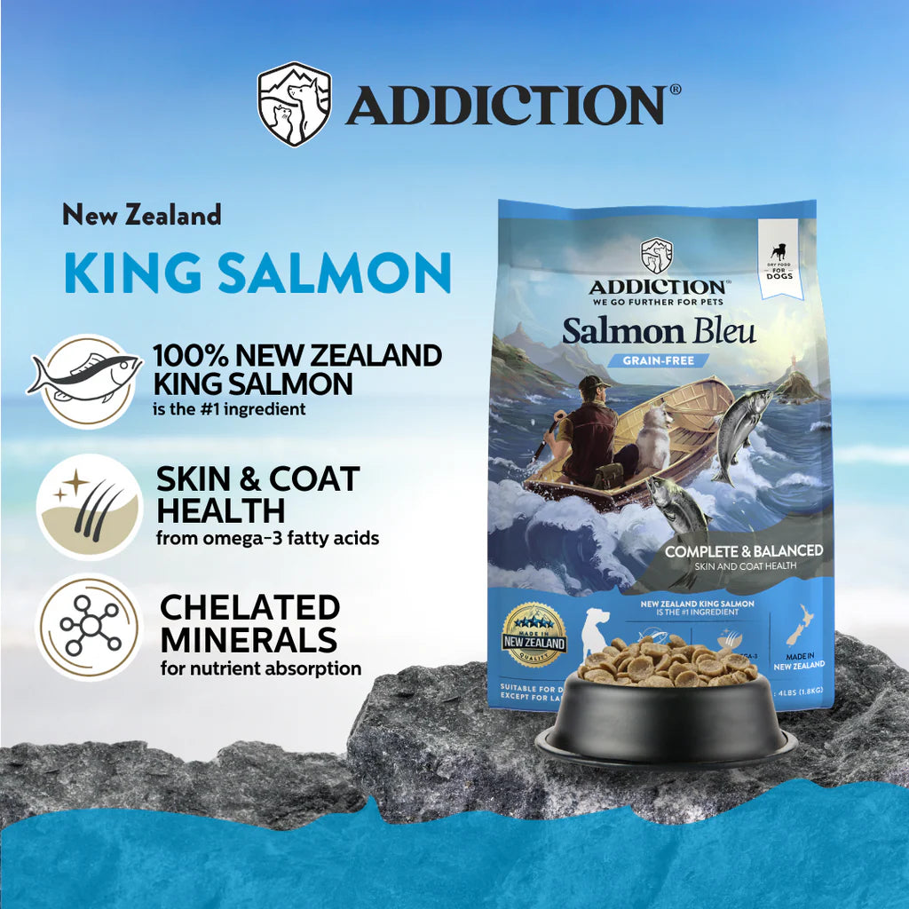Addiction Biscuits Addiction Salmon Bleu Grain Free Dog Food