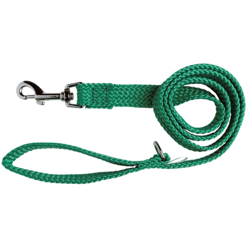 Beau Pets Collars / Leads 20mm x 180cm / Green Beau Pets Double Nylon Webbing Lead