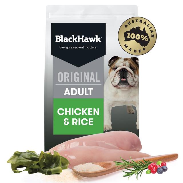 Black Hawk Chicken Rice Adult Dog Food – Pet Naturals