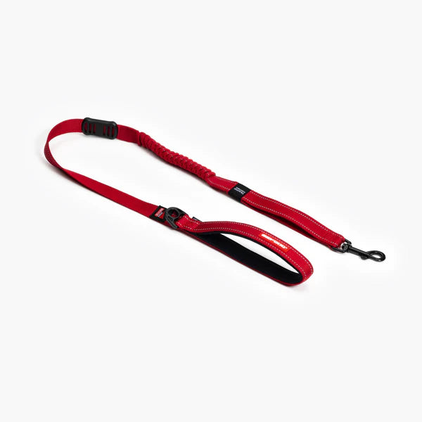 EzyDog Collars / Leads Red EzyDog Leash Zero Shock 120cm