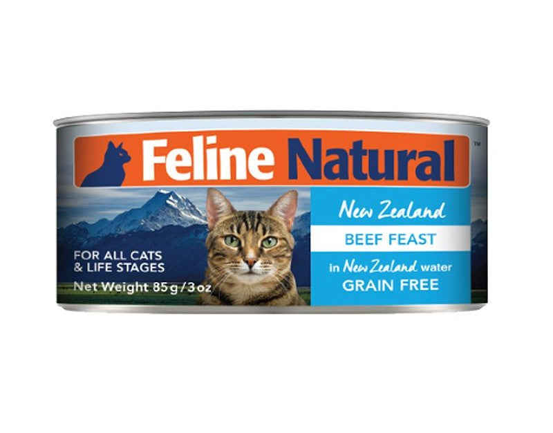 Feline Natural Canned Food Feline Natural 85g Canned Beef Feast