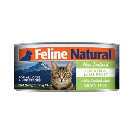 Feline Natural Canned Food Feline Natural 85g Canned Chicken & Lamb Feast