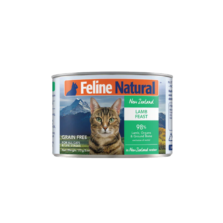 Feline Natural Canned Food Feline Natural Canned Lamb Feast 170g