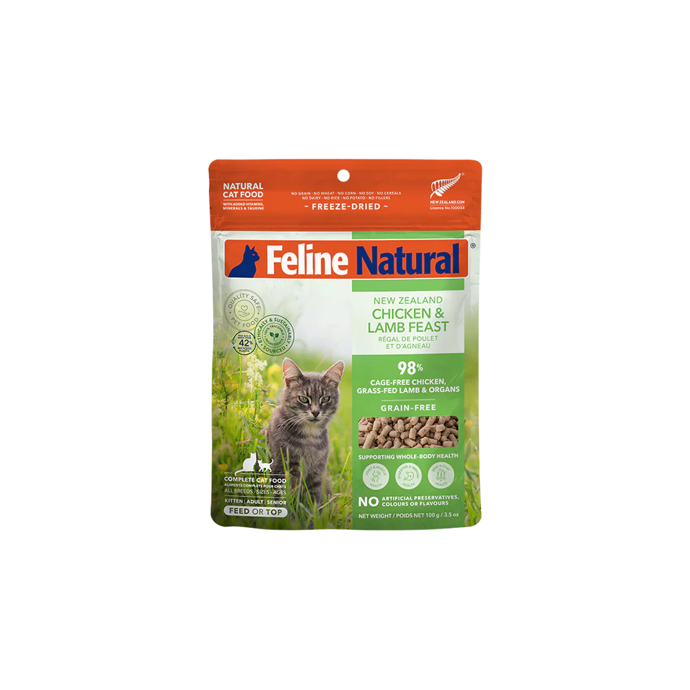 Feline Natural Freeze Dried Feline Natural Freeze Dried Chicken & Lamb Feast Cat Food