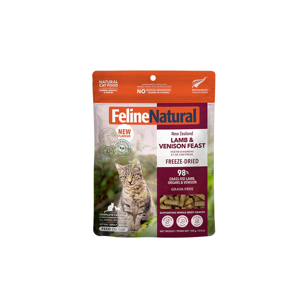 Feline Natural Freeze Dried Feline Natural Freeze Dried Lamb & Venison Feast Cat Food
