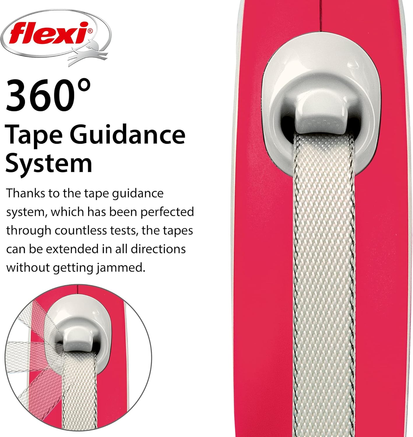 Flexi Collars / Leads Flexi New Comfort Tape Leash 5m