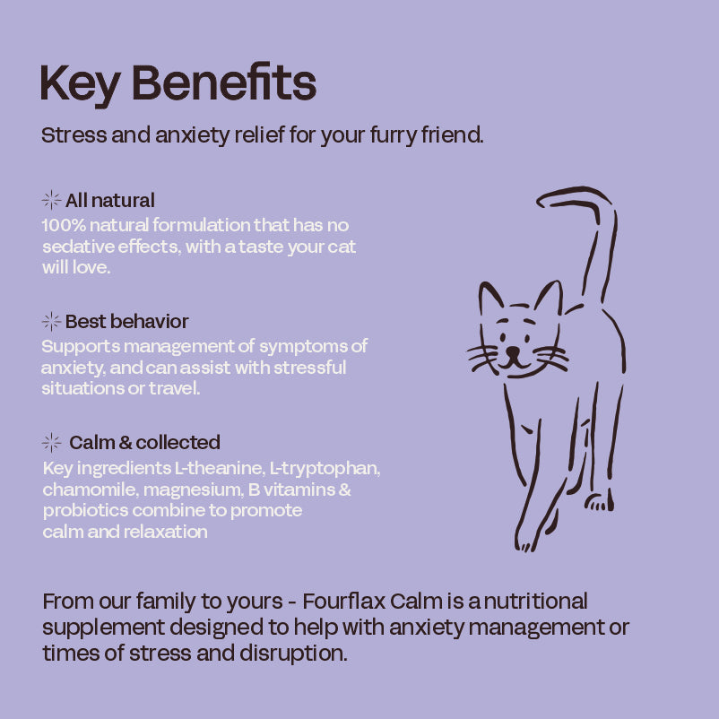 Fourflax Supplements Fourflax Feline Calm 200g