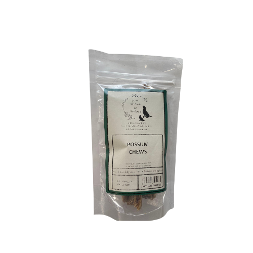 From the Bush to the Bowl Treats NZ Wild Possum Chews