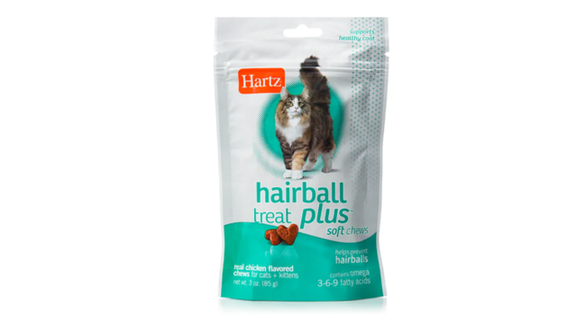 Hartz Treats Hartz Hairball Treat Plus Cat Treats Soft Chews