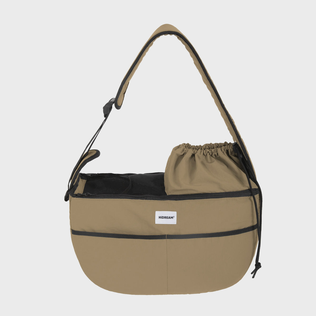 HiDream accessories Tea Brown Black HiDream Pet Tote Crossbody Carrier