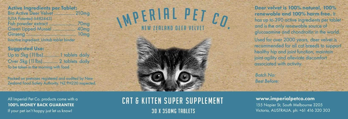 Imperial Pet Co. Supplements Imperial Pet Co. Cat & Kitten Super Joint Supplement
