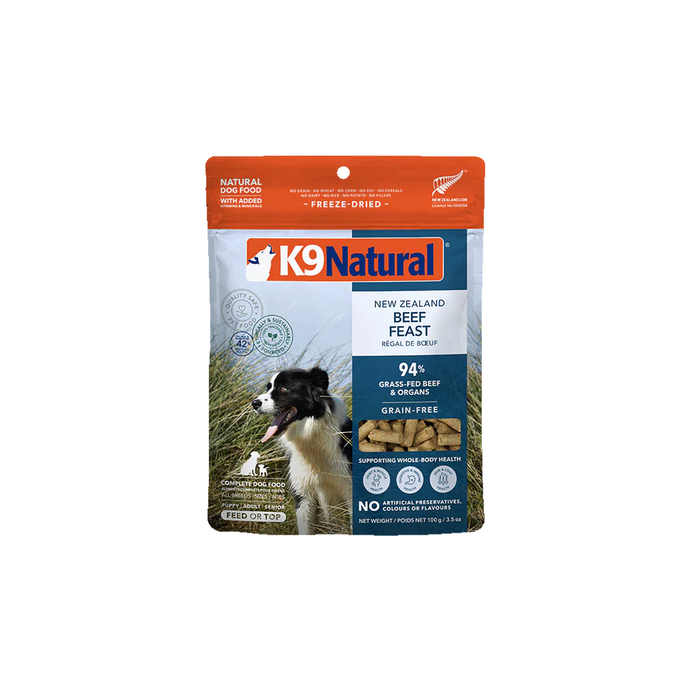 K9 Natural Freeze Dried K9 Natural Freeze Dried Beef Feast Dog Food