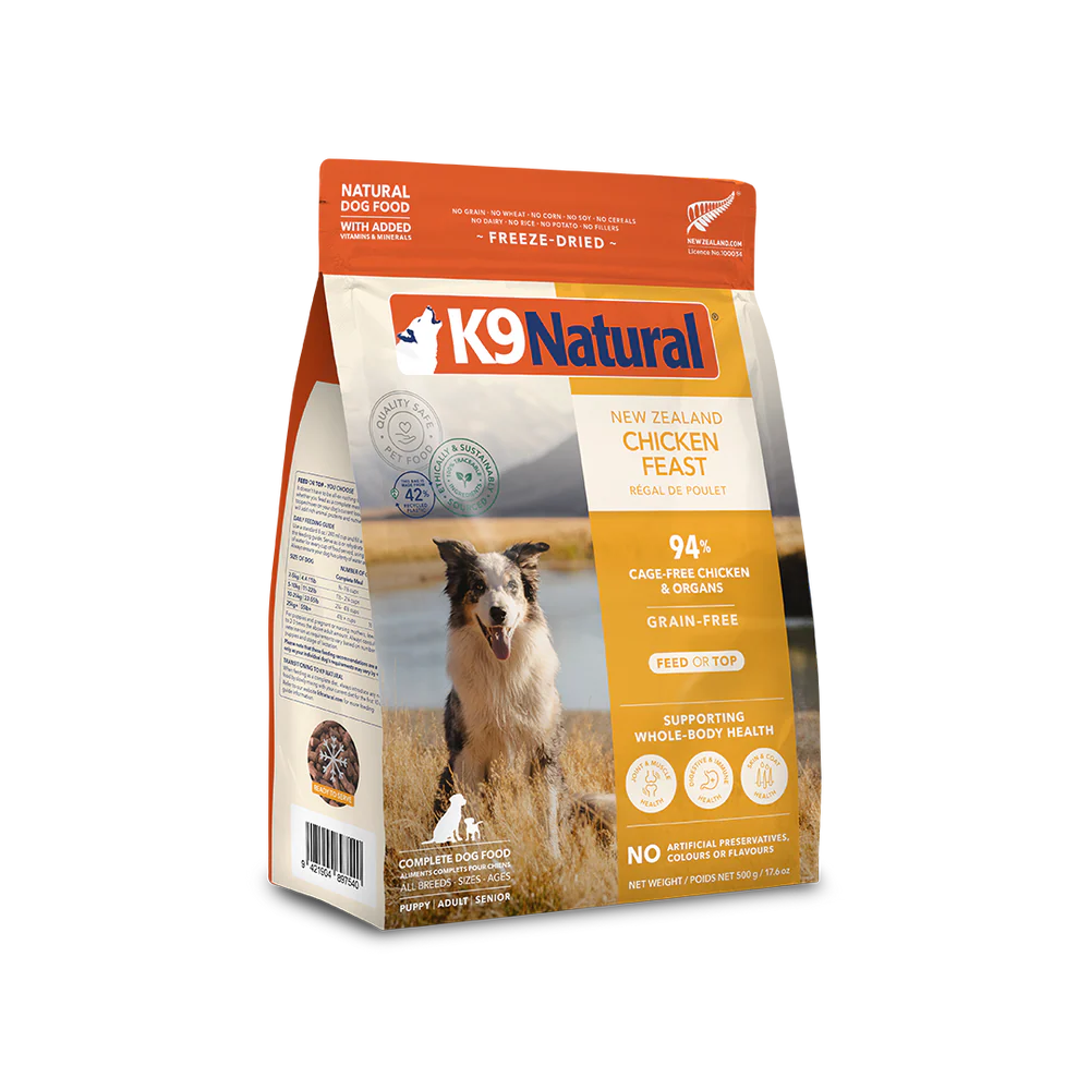 K9 Natural Freeze Dried K9 Natural Freeze Dried Chicken Feast Dog Food