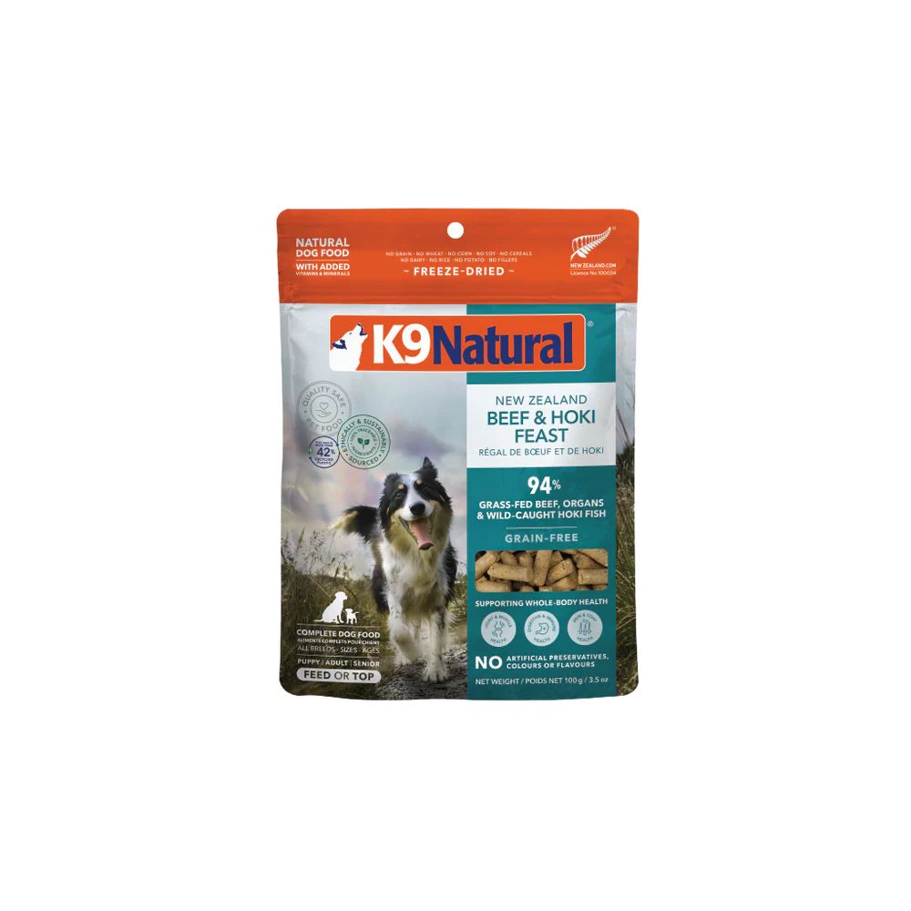 K9 Natural Freeze Dried K9 Natural Freeze Dried Hoki and Beef Feast