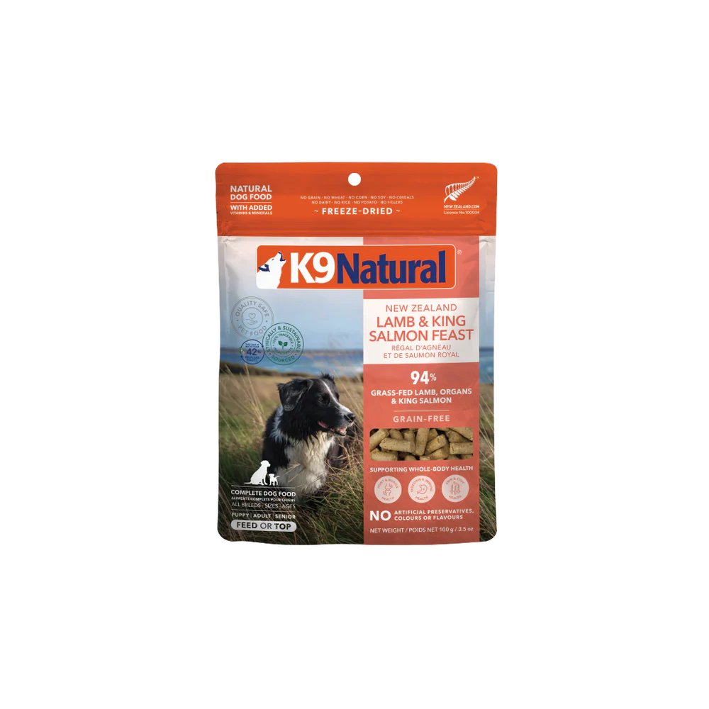 K9 Natural Freeze Dried K9 Natural Freeze Dried Lamb and King Salmon Feast Dog Food