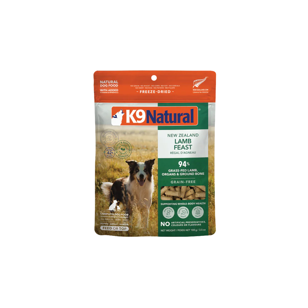 K9 Natural Freeze Dried K9 Natural Freeze Dried Lamb Feast Dog Food