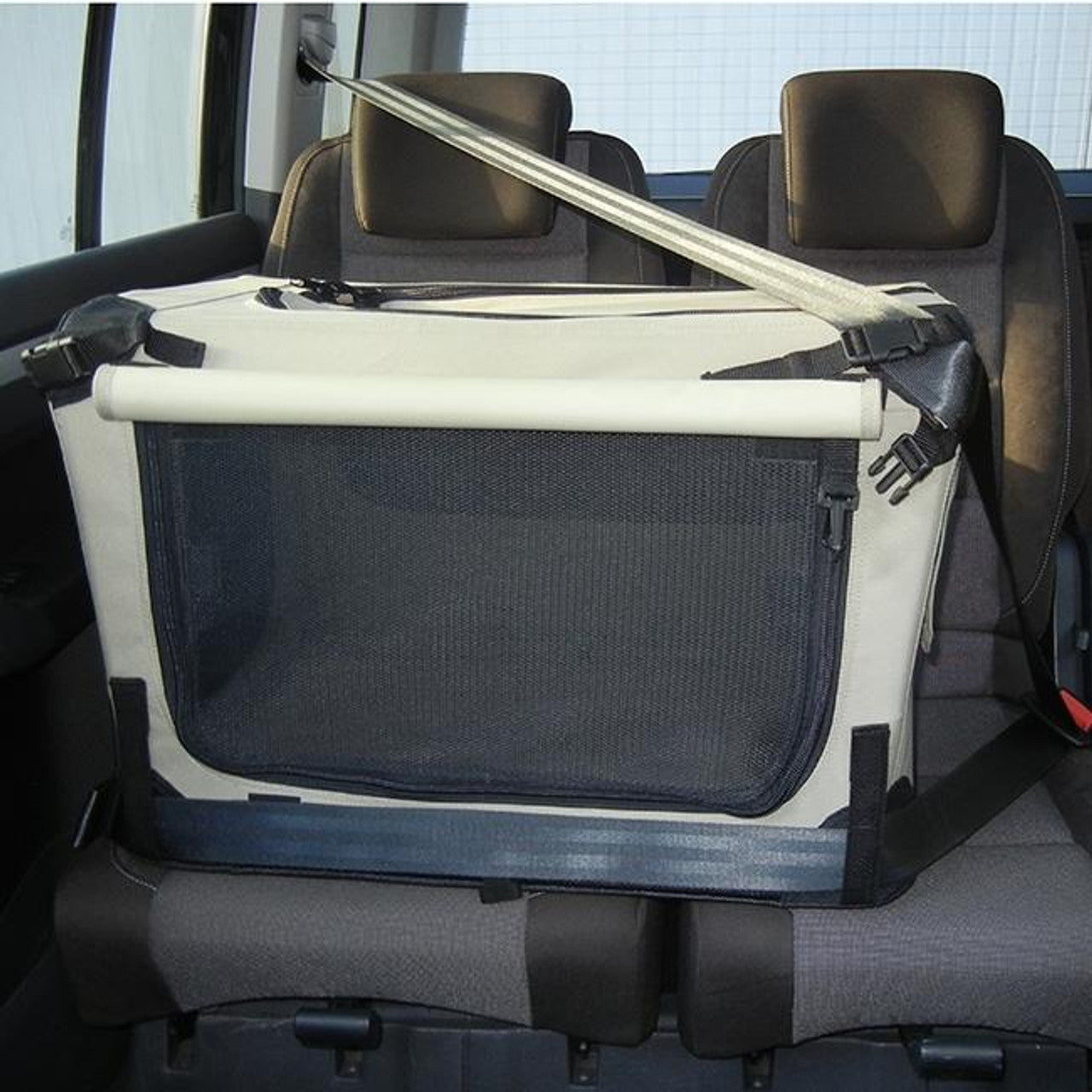 Maelson Beds 52 / Black/Tan Maelson Soft Fabric Kennel