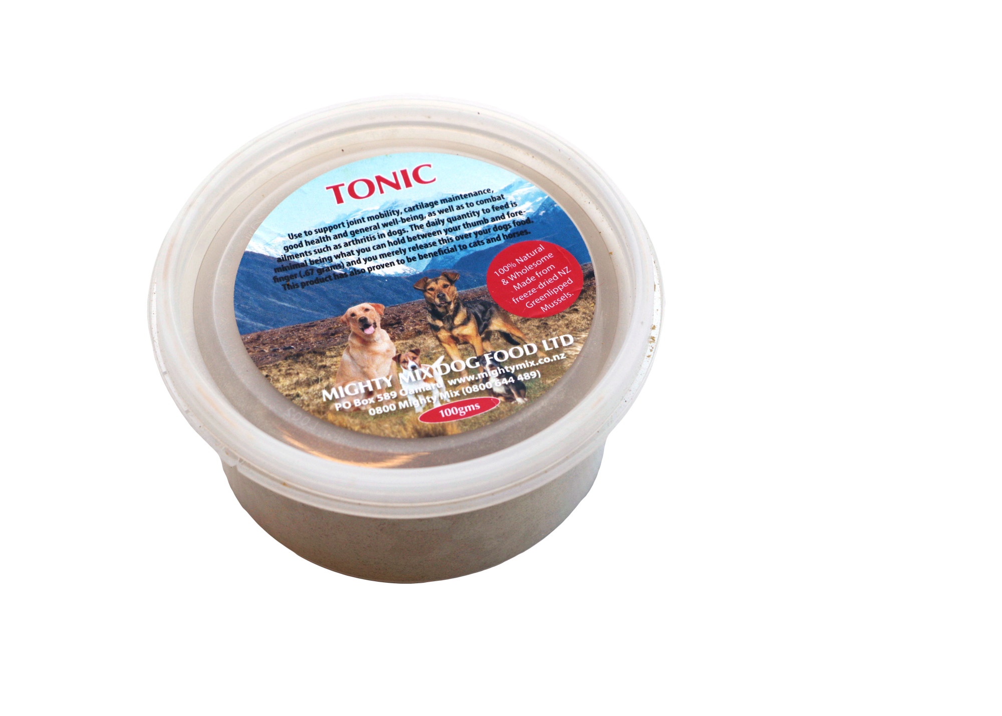 Mightymix Supplements Mighty Mix Mussel Tonic 100g