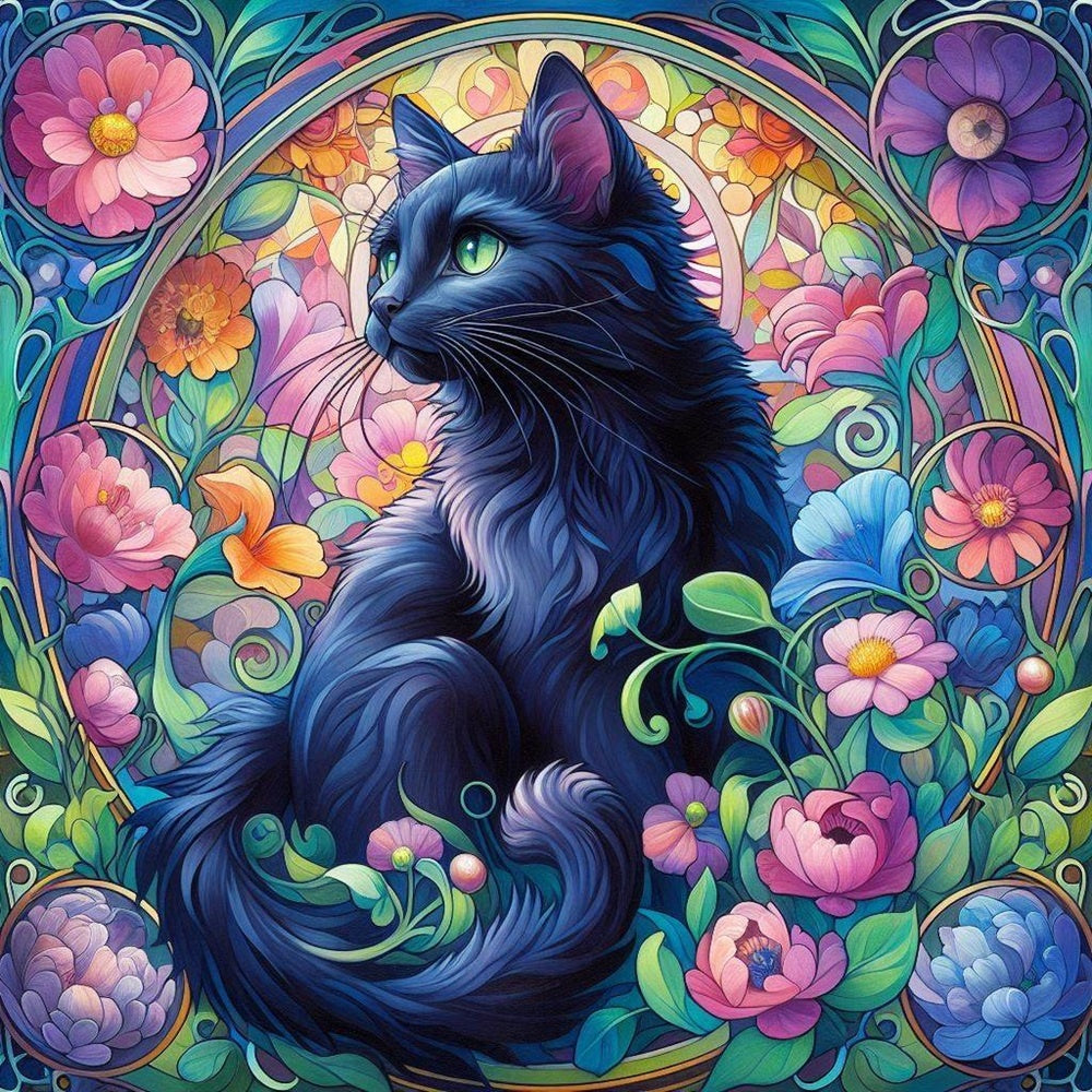 Mt Meru accessories Black Cat Ceramic Trivet
