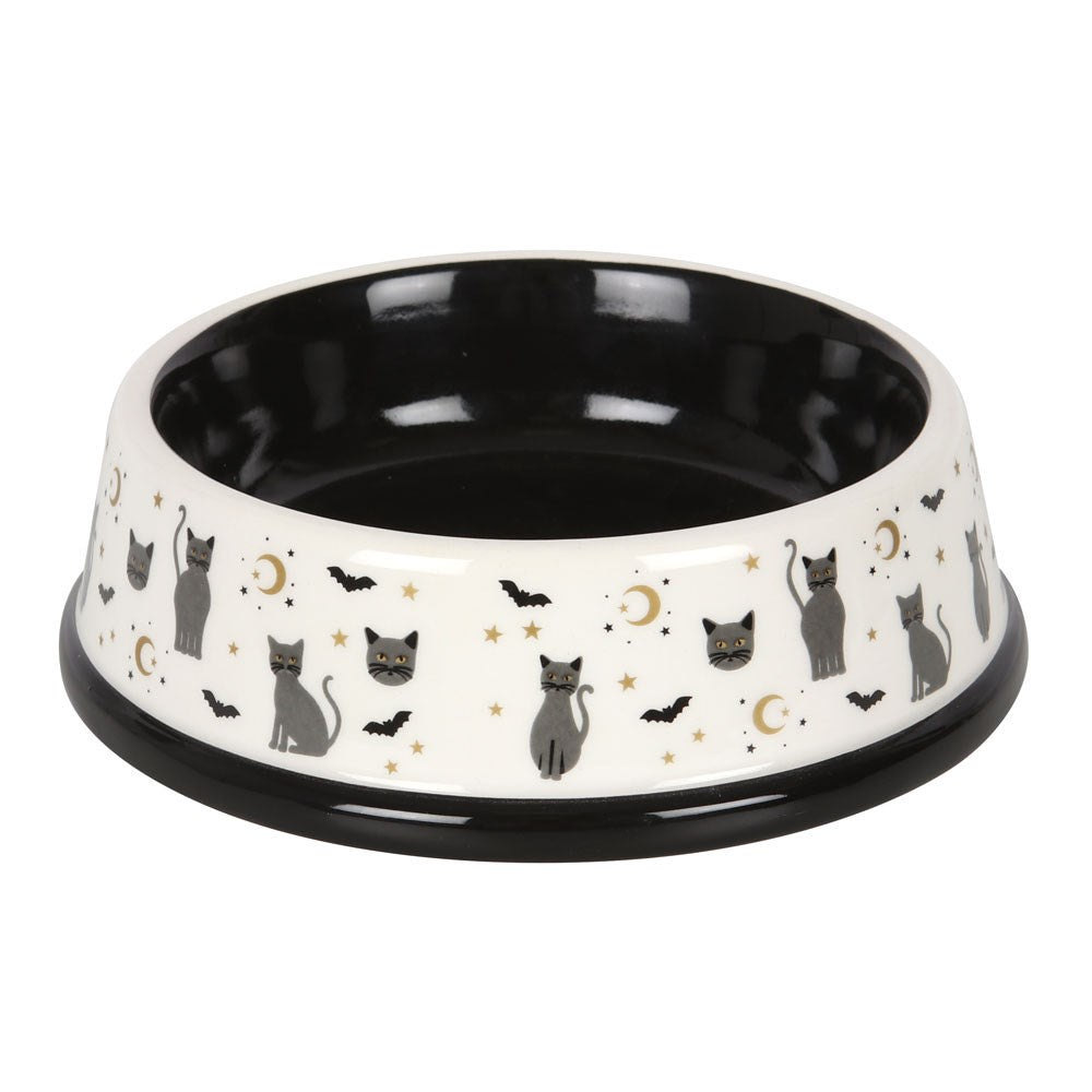 Mt Meru bowls Gothicat Print Ceramic Food Bowl