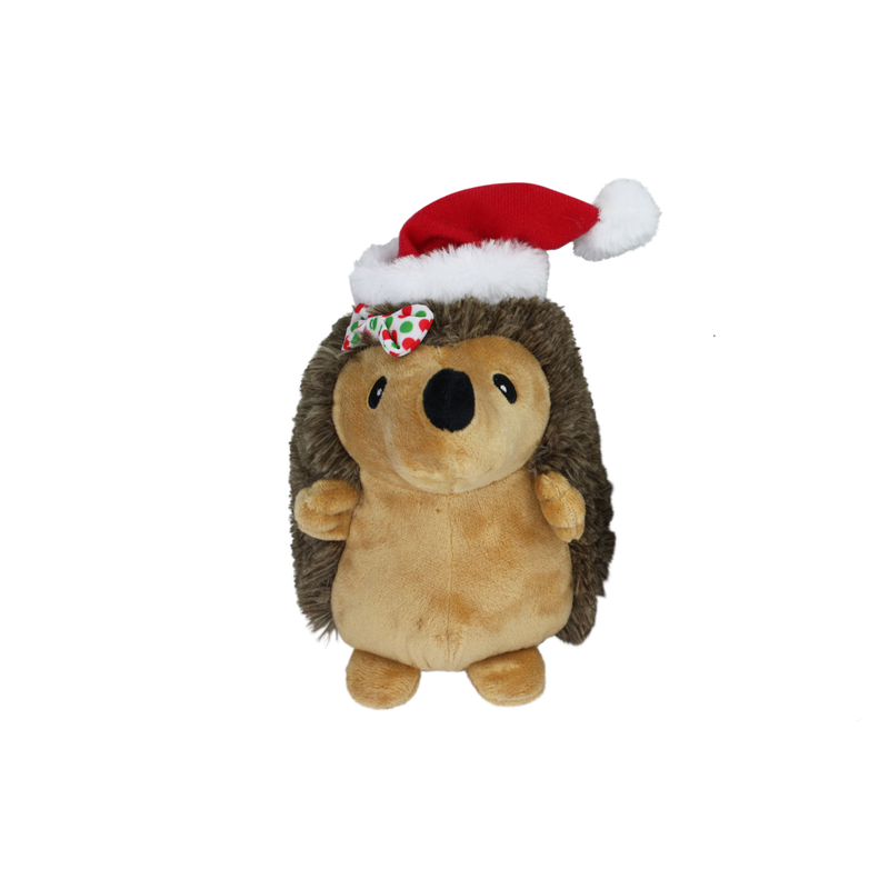 multipet Toys Xmas Hedgehog Dog Toy