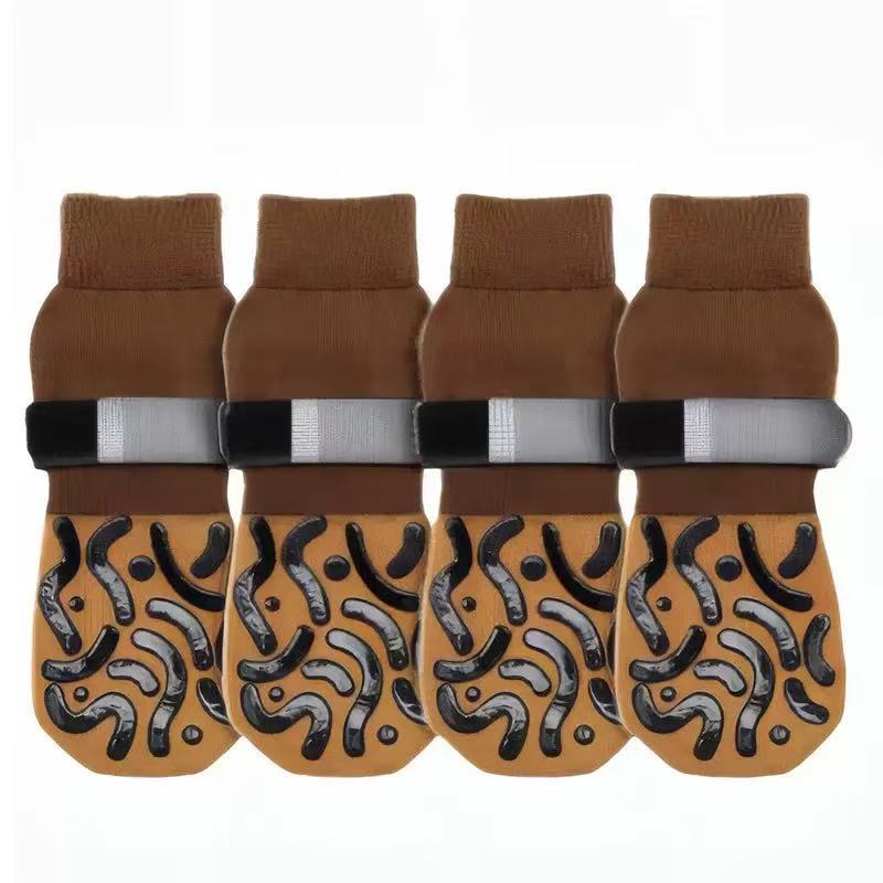 Not specified accessories XS / Brown Anti Slip Pet Socks