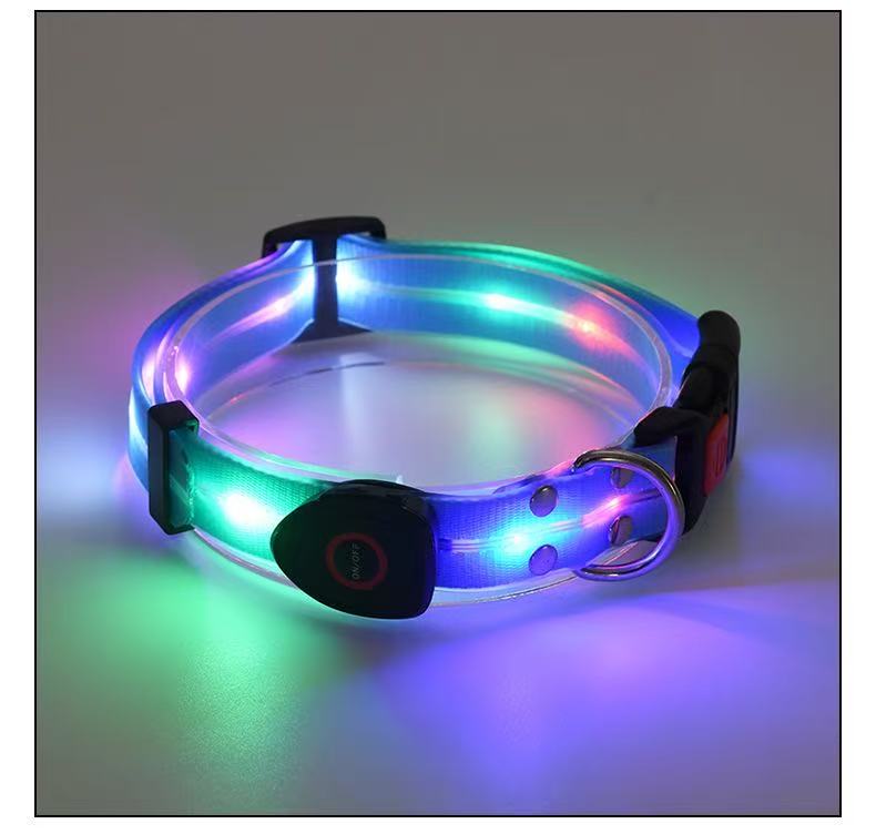Not specified Collars / Leads Blue LED Collar