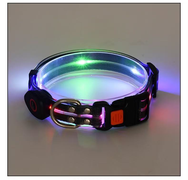 Not specified Collars / Leads Black LED Collar