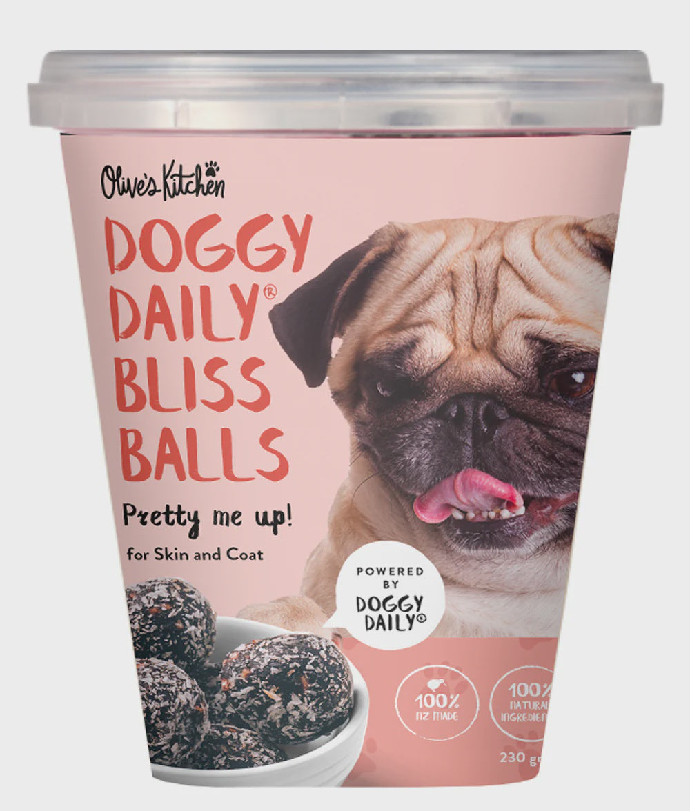 Olive's Kitchen Supplements Doggy Bliss Balls - Pretty Me Up