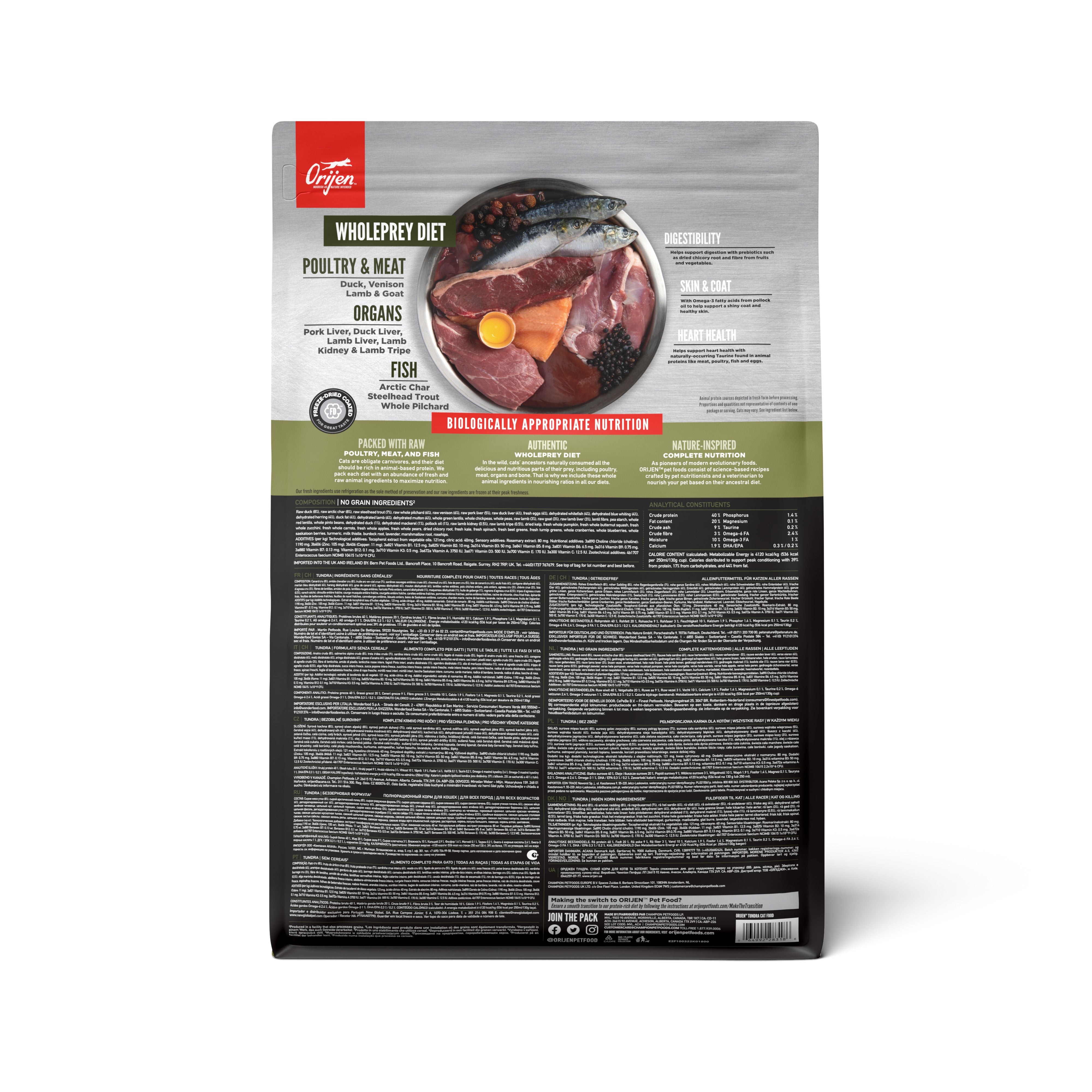 Orijen Biscuits Orijen Tundra Cat