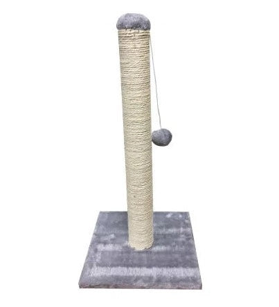Pet One Toys Pet One Cat Sisal Post & Toy Dark Grey