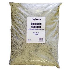 petware Toiletries Petware Bulk Clumping Litter with Activated Charcoal 20kg