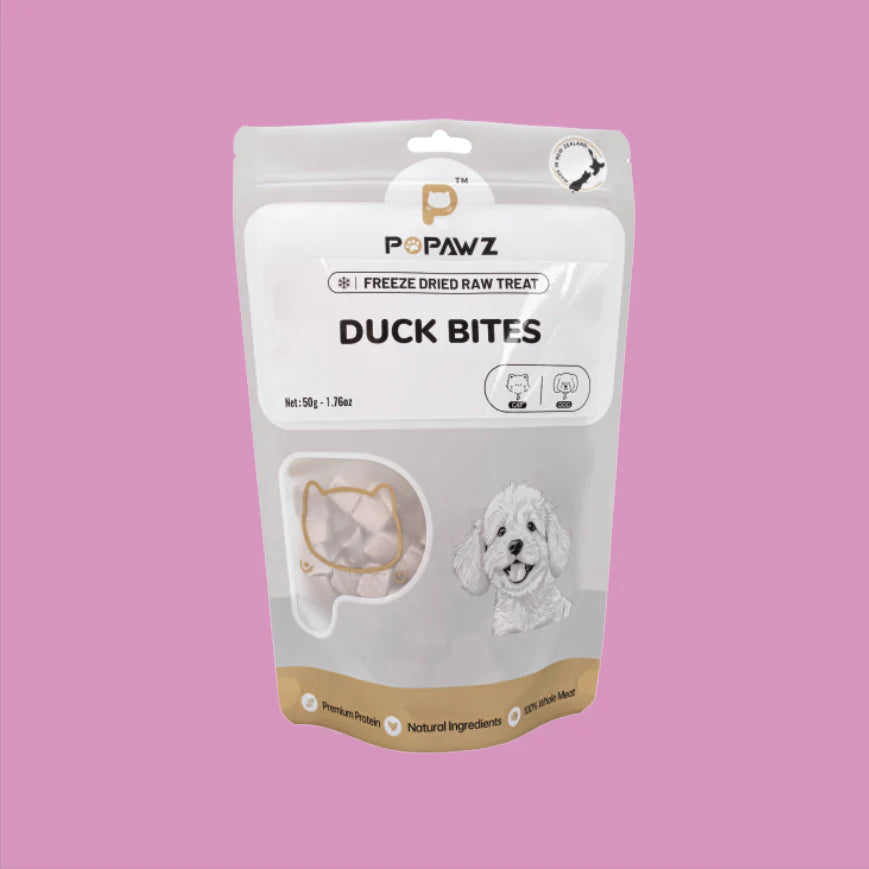 POPAWZ Treats POPAWZ Freeze-Dried Duck Bites