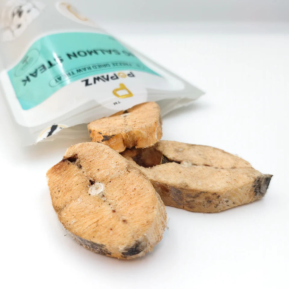 POPAWZ Treats Popawz King Salmon Steak 80g