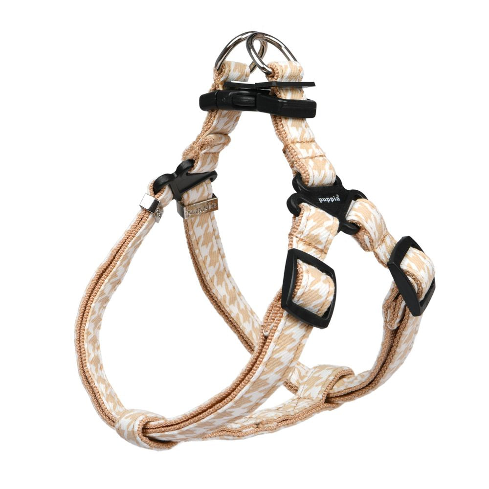 Puppia Harnesses / Haltis S / Beige Egon Harness X plus
