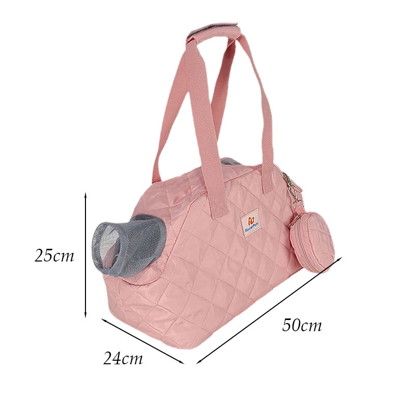 Royal Pets accessories Pink Portable Pet Shoulder Bag