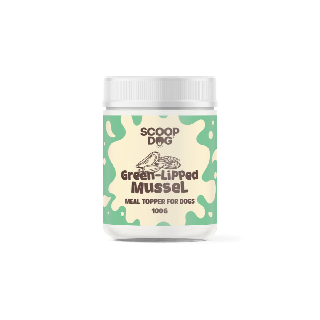 Scoop Dog Supplements Scoop Dog Green Lipped Mussel Topper 100g