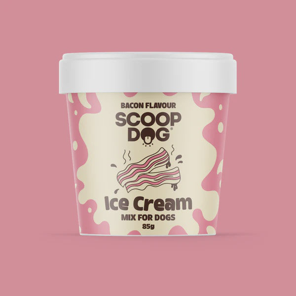 Scoop Dog Treats Bacon Scoop Dog Icecream Mix 85g