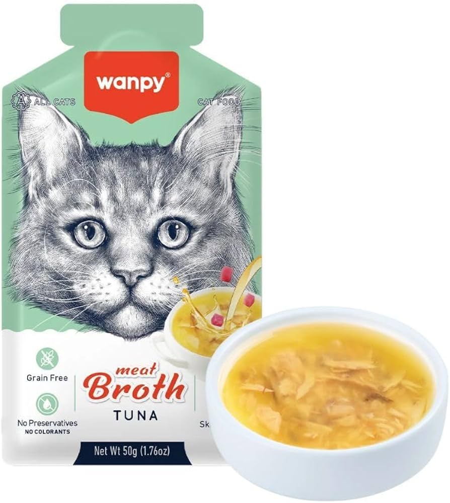 Wanpy Other Pet food Tuna Wanpy Meat Broth for Cats 50g