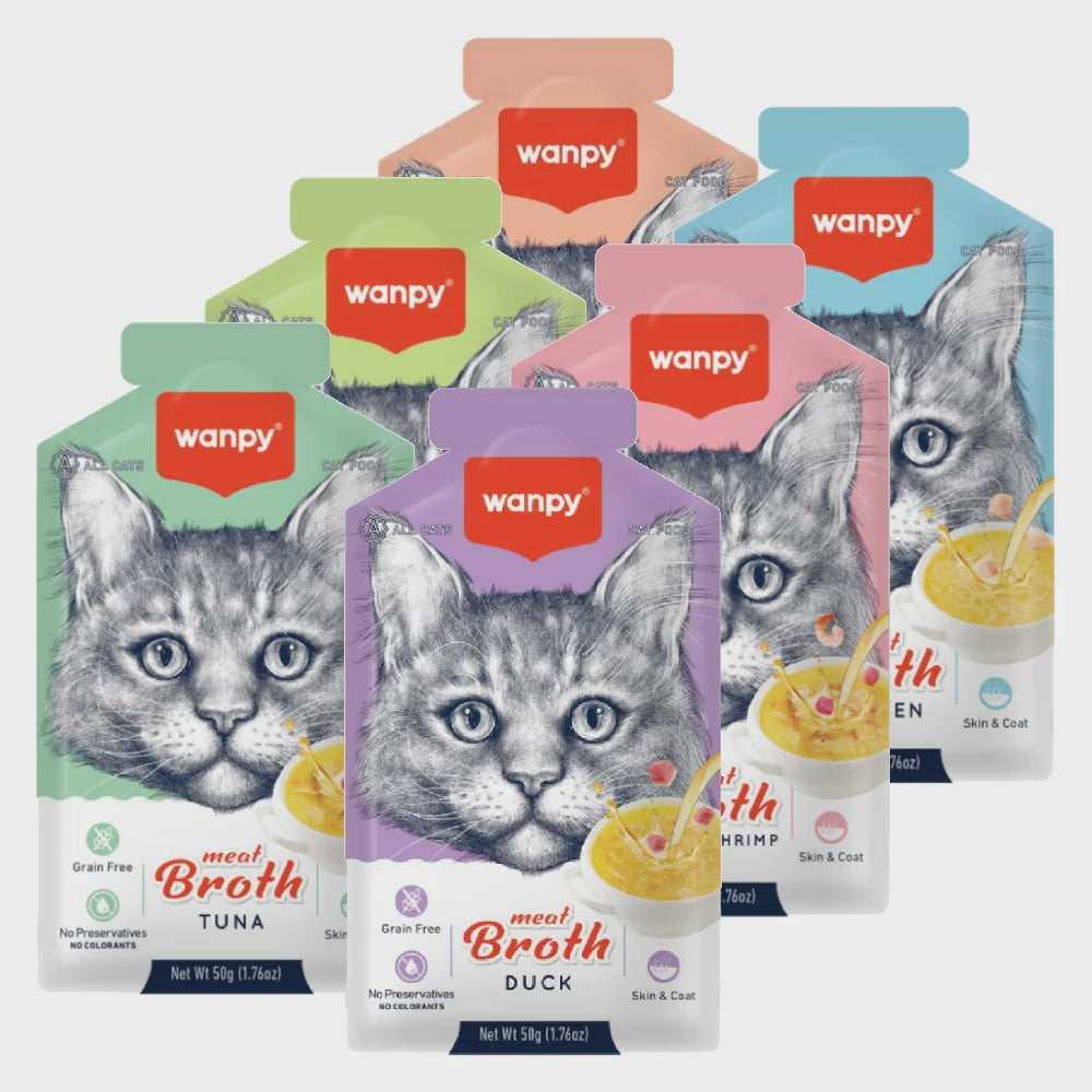 Wanpy Other Pet food Wanpy Meat Broth for Cats 50g