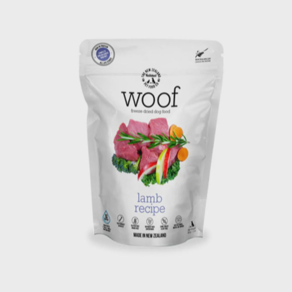Woof Treats Woof Freeze Dried Dog Bites Lamb Recipe 50g