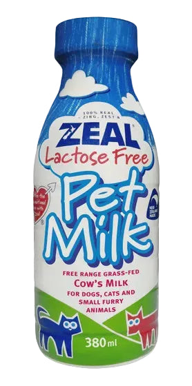 Zeal Supplements Zeal Original Lactose Free Pet Milk 380ml