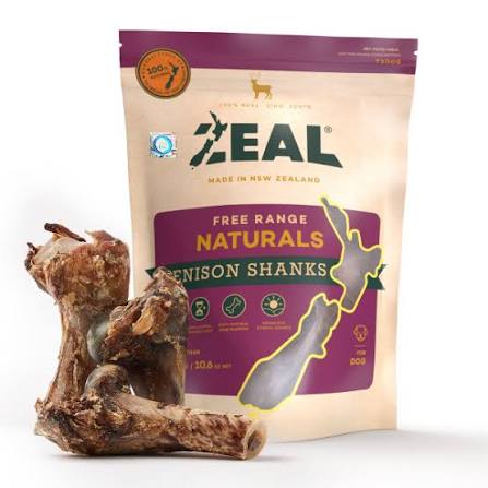 Zeal Treats Zeal Venison Shanks 300g