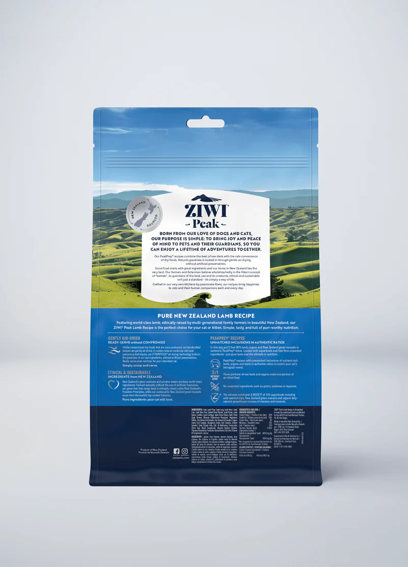 Ziwi Peak Biscuits Ziwi Peak Air Dried Lamb Cat Food
