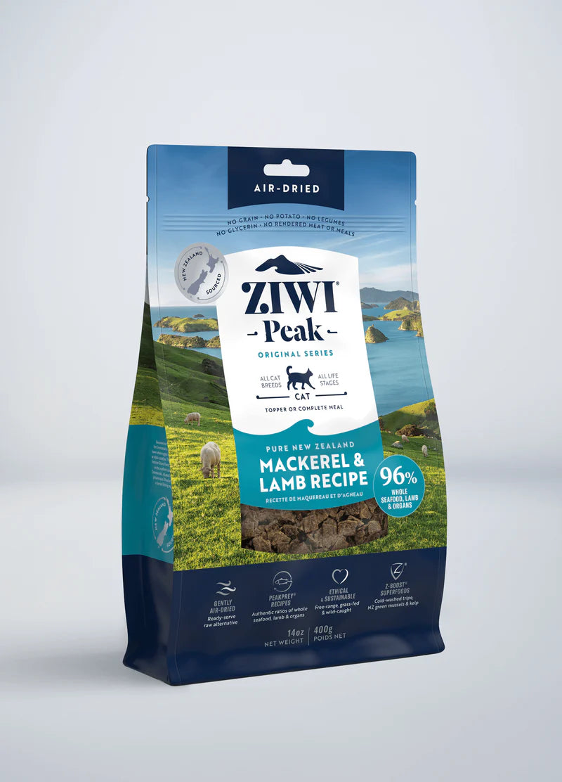Ziwi Peak Biscuits Ziwi Peak Air Dried Mackerel and Lamb Cat Food