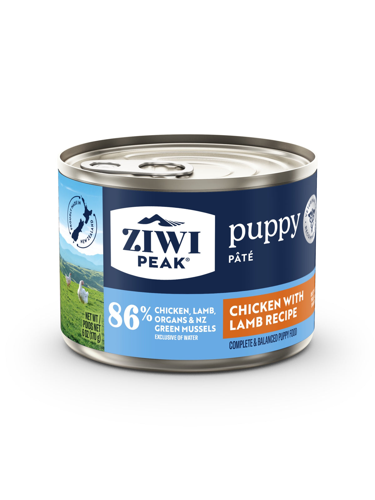 Ziwi Peak Canned Food Ziwi Peak Canned Chicken With Lamb Puppy Food 170g
