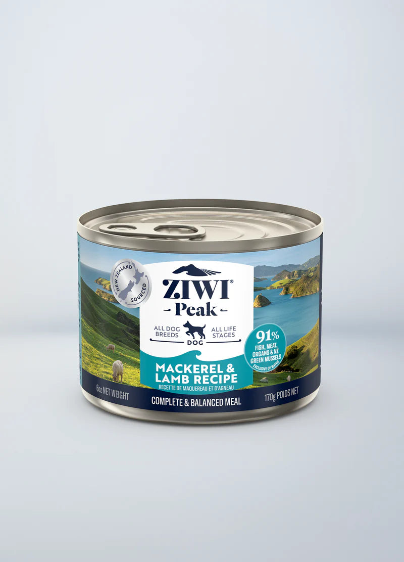 Ziwi Peak Canned Food Ziwi Peak Canned Mackerel and Lamb Dog Food