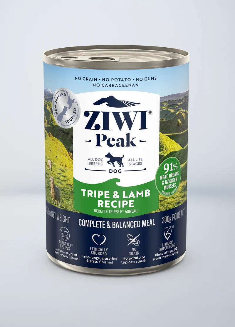 Ziwi Peak Canned Food Ziwi Peak Canned Tripe and Lamb Dog Food