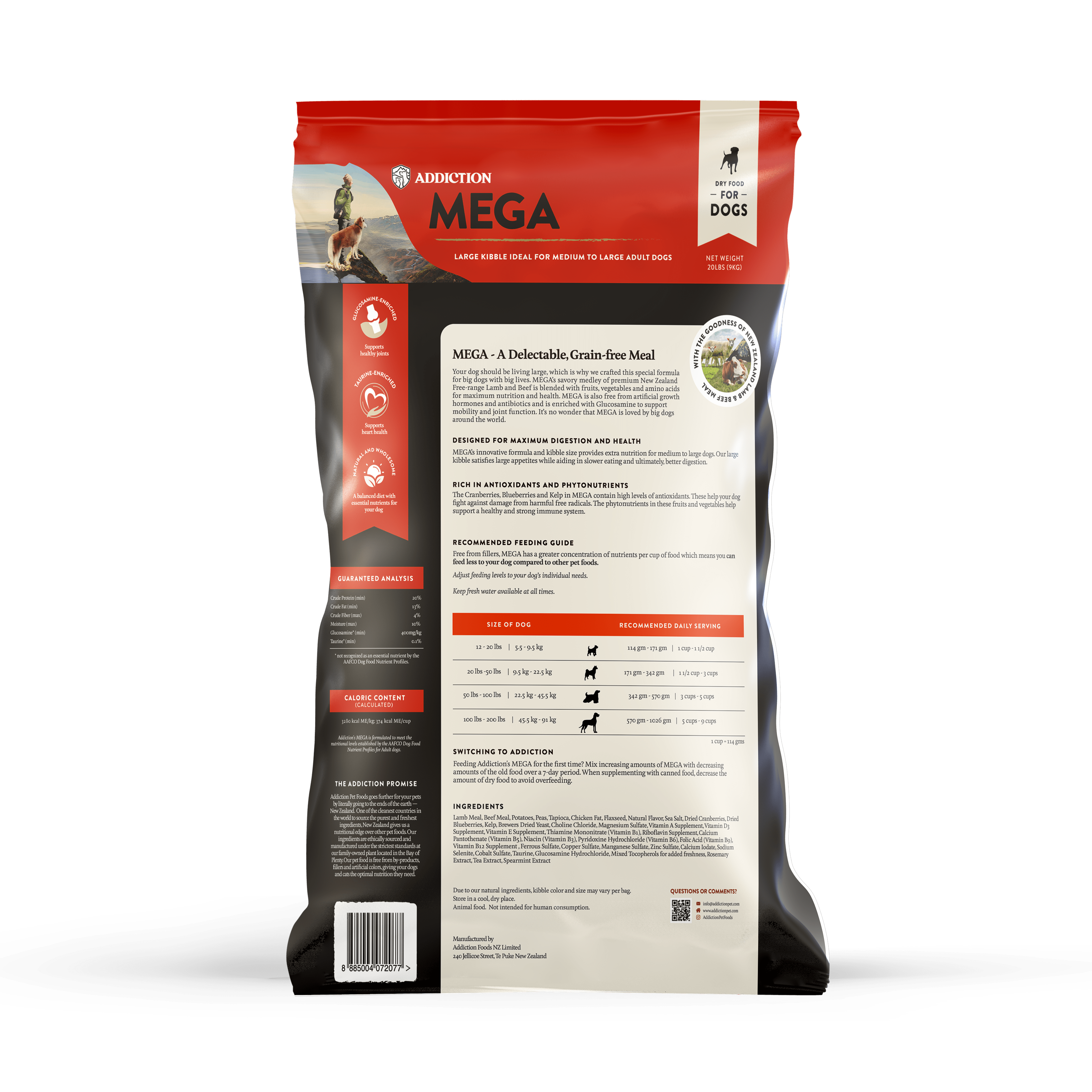 Addiction Biscuits Addiction Mega Dog Food